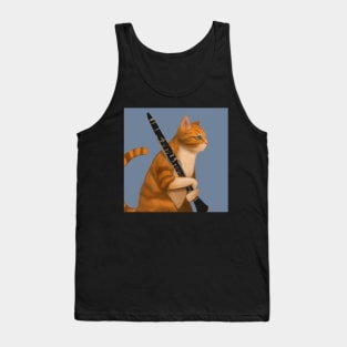 Musical Cat Tank Top